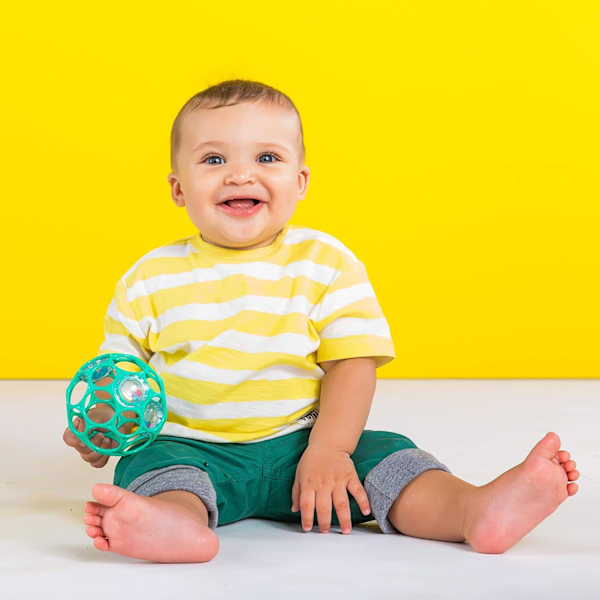 Snutthållare & Skakleksaker 7-pack Presentset - BPA-fria Bebisrassel, Bitleksaker och Vagnleksaker, Unisex, Nyfödd+ Soothers & Shakers 7pc Gift Set