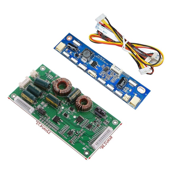 2 st 26 tum-55 tum TV LED-strömstyrningskretskortförstärkare STV-kortinverterare bak