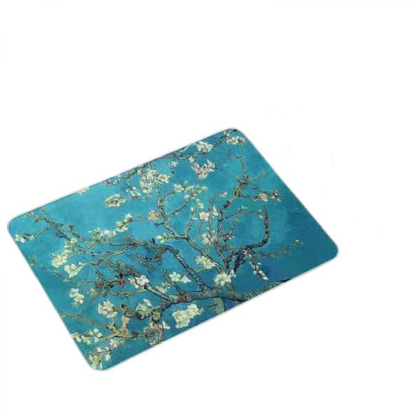 Gaming musemåtte 200x200x3 mm skridsikker gaming musemåtte kontor musemåtte blå