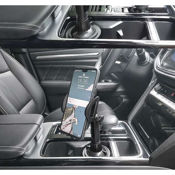 Justerbar bilkopphållare Smart Phone Cradle Stand Mount för mobiltelefoner