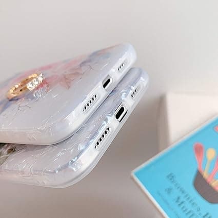 Kompatibel med iPhone 11Pro cover (5,8 tommer), med søde blomster