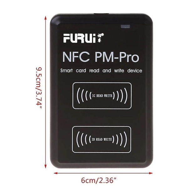 Uusi Pm-pro Rfid Ic/id Copier Duplicator Fob Nfc Salattu ohjelmoija USB Uid Ca