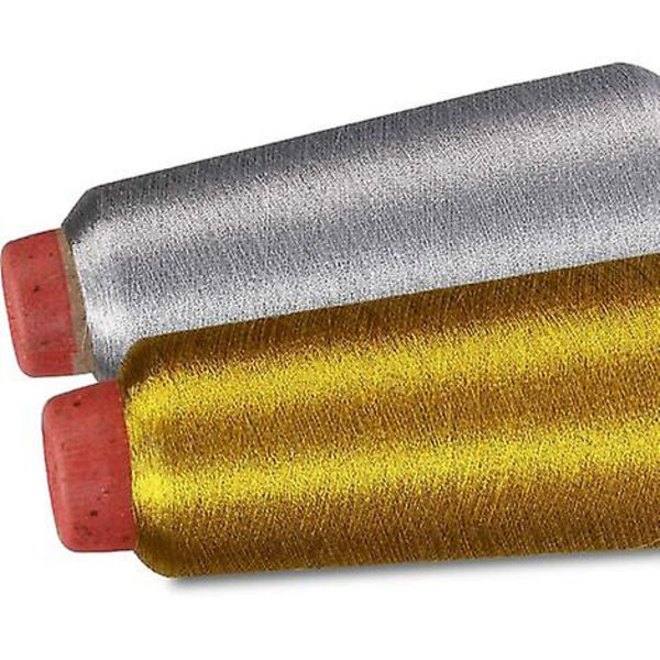 2 st Polyester sytråd symaskinstråd broderitråd för hand- och maskinsömnad 5000 meter