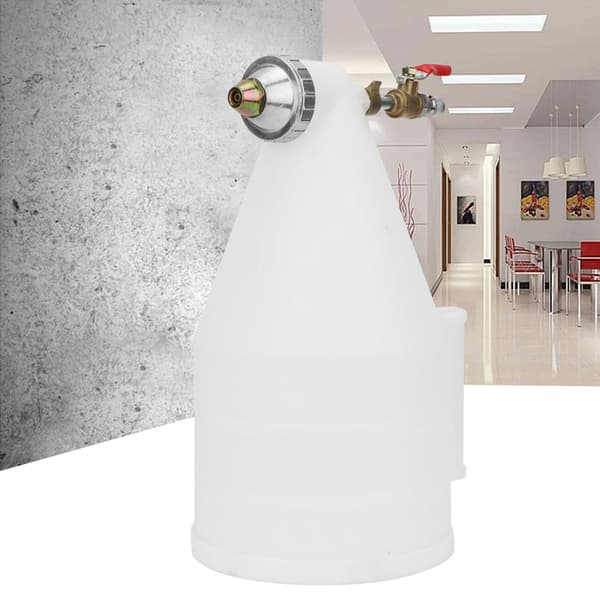 Maling sprøyte Håndholdt sprøyte Gravity Feed For Mørtel Puss (Vanlig Plast)