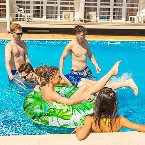 Fantastisk sommardrift för vuxen vattenlek, uppblåsbara poolflottar och simringar, strandklar design, 2- 2 pack