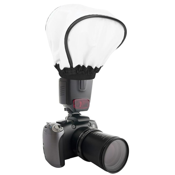 2 delar Flash Light Speed ​​Lights Mini Softbox Universal För Dslr-kameror