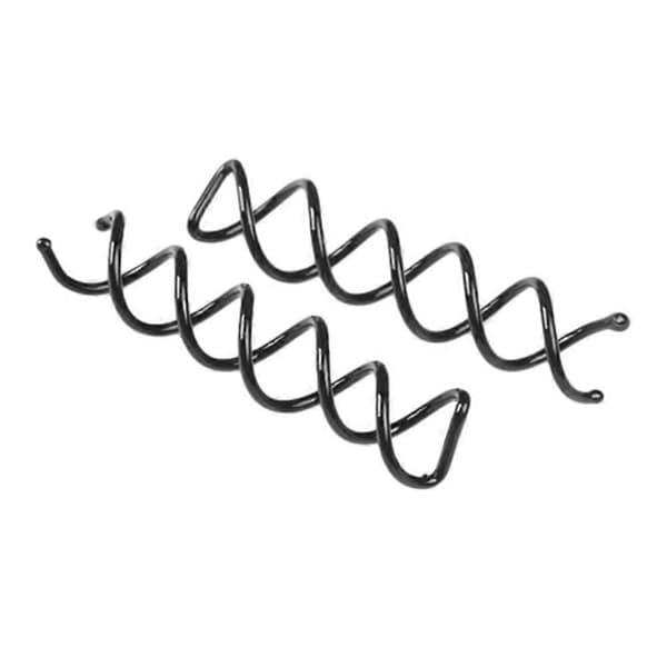10 stk. 1 sæt Spiral Spin Skrue Hårnål Twist Barrette (Sort)