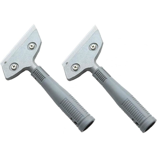 Glaslimrengöringsskrapa för elektronik, aluminium, fönsterplattor, 2-pack, hållbart handverktyg