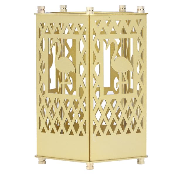Metallpennholder Multifunksjonell Enkel Montering Glansfull Overflate Pennholder for Kontor Skole Hjem