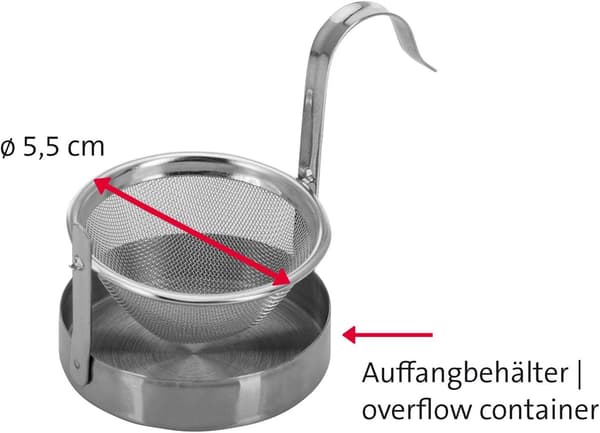Shake-shake 304 tefilter i rustfrit stål, tekande tefilter, kaffefilter, vandkopfilter, flad bund med høj densitet mesh