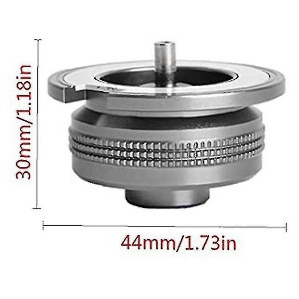 Gasadapter Konverter Camping Kogeplade Forbindelse Gasflaske Adapter Til
