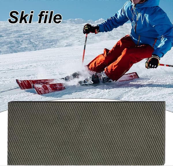 Snowboardtrimningsfilsæt - Multifunktionelle snowboardtuningfiler til kantslibning og base-reparationsværktøjer