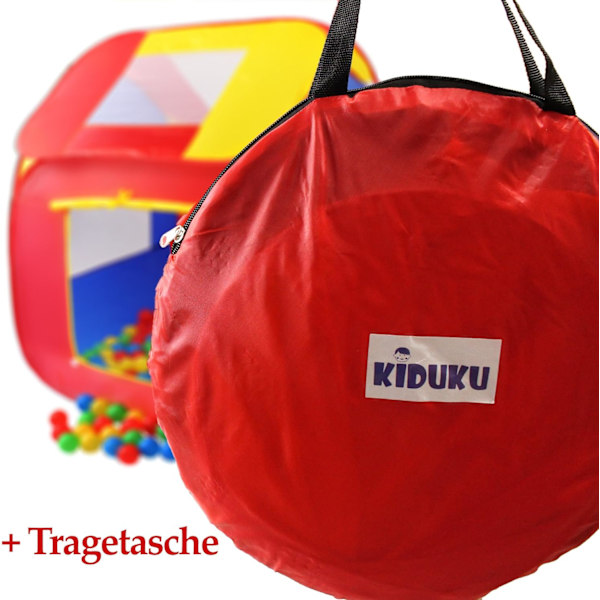 ® Lektält Pop-Up Bollhav + 200 Bollar + Bärväska för inomhus- och utomhusbruk Typ 1  mit 200 Bällen