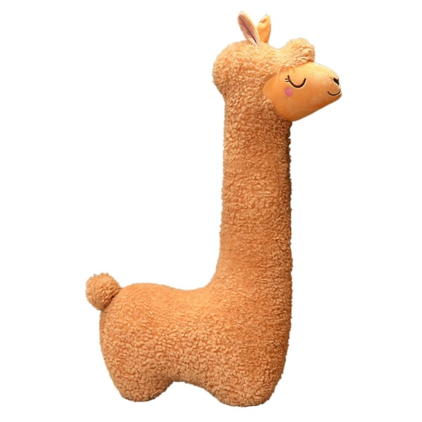 Alpakka Putepute Giant Alpaca Plysj Lang Pute Plysj Plysj Alpakka