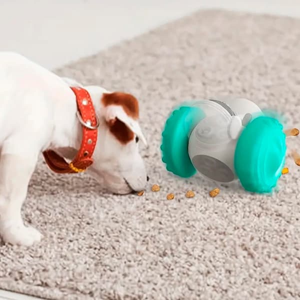 Interaktiv RobotFoderautomat til Hunde og Katte