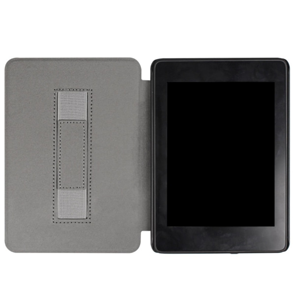 Lærdeksel med automatisk søvnvekkingshåndstropp for Kindle Paperwhite 11. generasjon