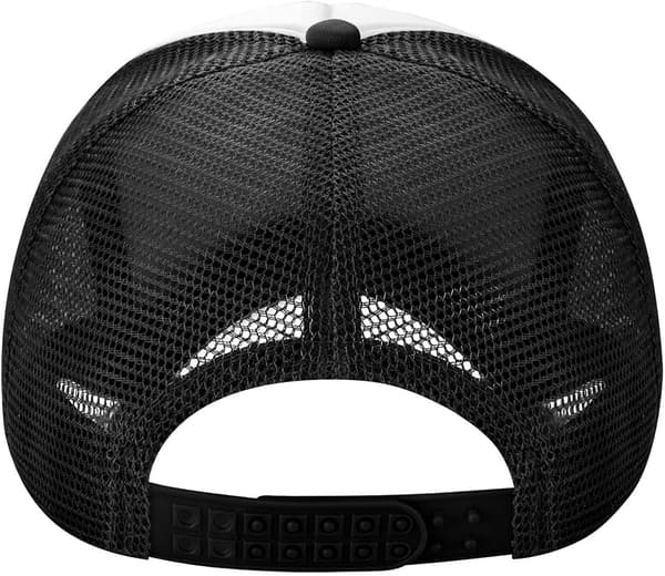 Trucker Caps Kvinner Menn Justerbar Skum Mesh Baseball Cap B