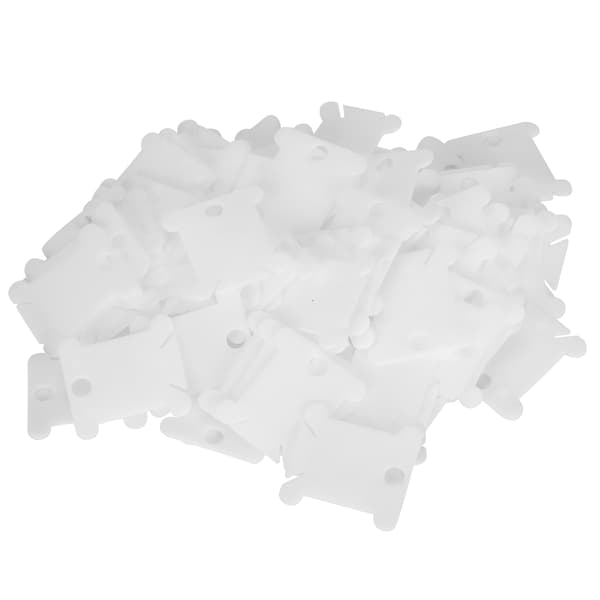 100 stk. plastik korssting spoler til syning og broderi