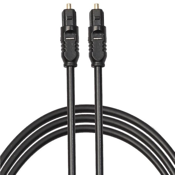 Digital optisk ljud Toslink-kabel kompatibel med hemmabio, soundbar, tv
