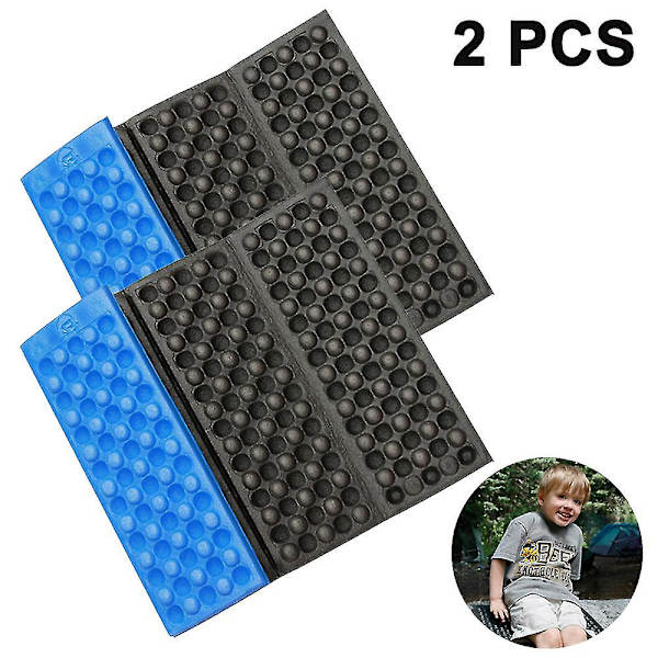 2 stk sammenleggbar sitteunderlag Cush isolert Cush-matte for utendørs Cam Picnic