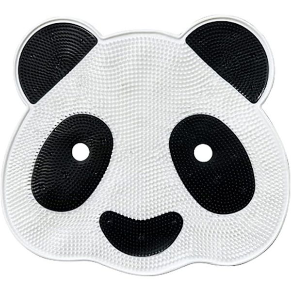 Sööt Panda kylpymatto liukastumattomat suihkumatto imukupit ja jalkahieronta, kylpyammematto kylpyhuoneen lattialle