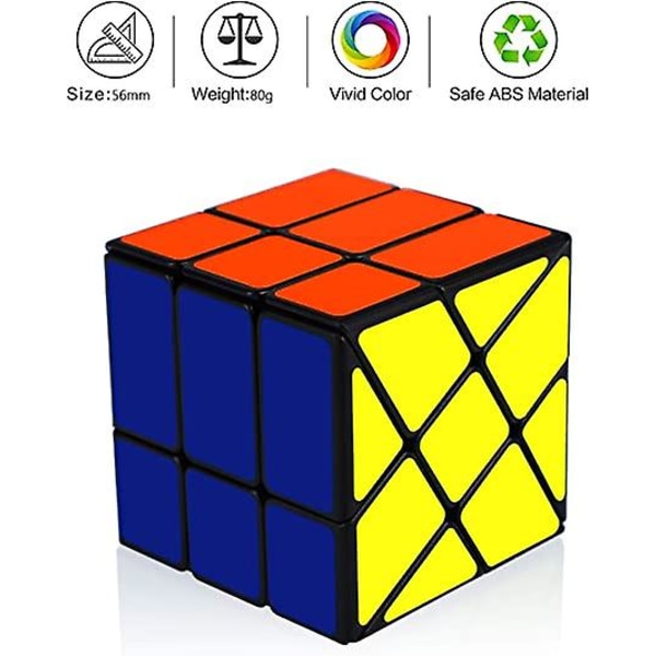 Airwheel Cube Magic Puzzle Cube Magic Speed ​​Cube Barn Voksen feriegaver