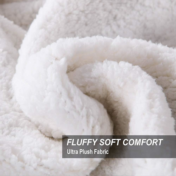 Flanellteppe Vendbar Kastteppe Supermyk Fuzzy Plush Mikrofiber For Pelsbaby/gave Lett (50\"x60\", rosa)