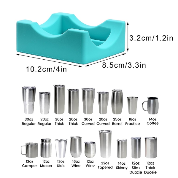 Silicone Cup Cradle Our Mug Holde Storage Rack Small Flexible For Apply Vinyl Decals Diy Glass Holder