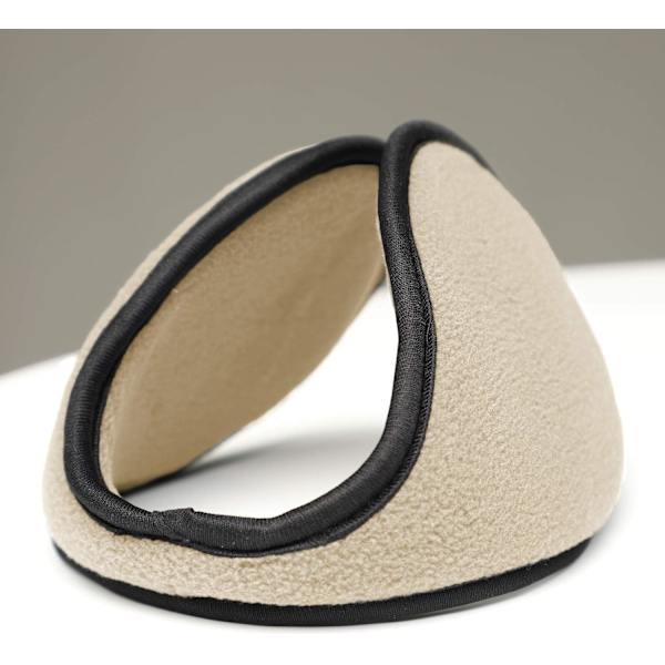 Korvanlämmittimet naisille ja miehille | Yksi koko 54-63 cm | Innovatiivinen korvasuoja pitää korvat lämpiminä talvella | Korvanlämmittimet Beige