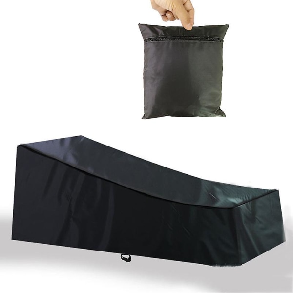 Utomhus solstolöverdrag Chaise skyddande överdrag Vattentät solstol Recliner överdrag