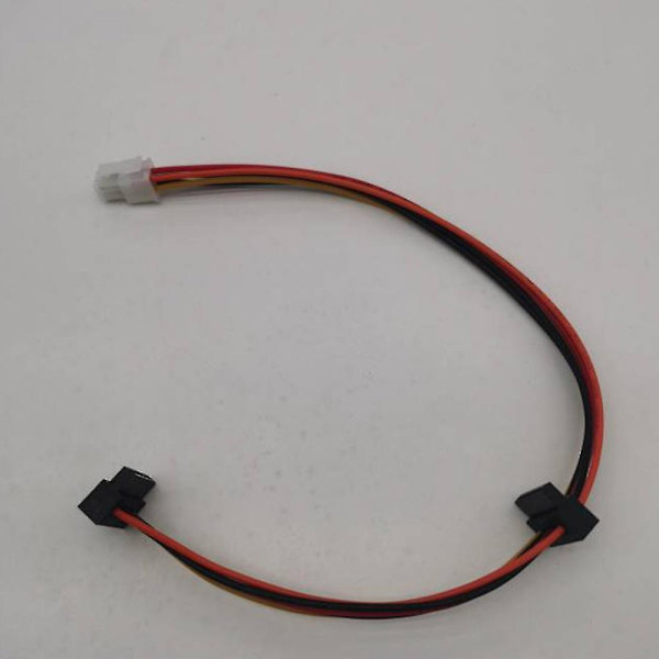 ATX Mboard 4-pins til 2-ports Serial ATA SATA stasjonadapterkabel for IPC Tax
