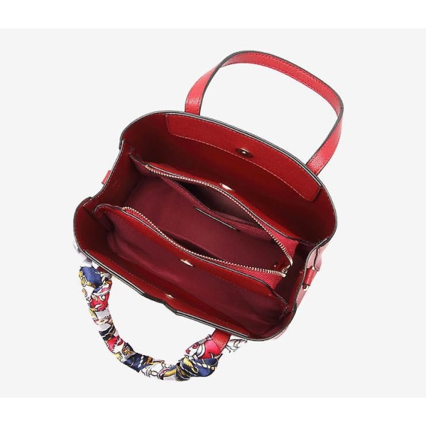 Dametasker Luksus Skuldertaske Mode Casual Læder Tote Crossbody Pung