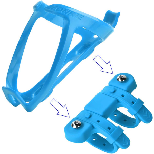 Cykel Flaskeholder Montering Base (Blå)