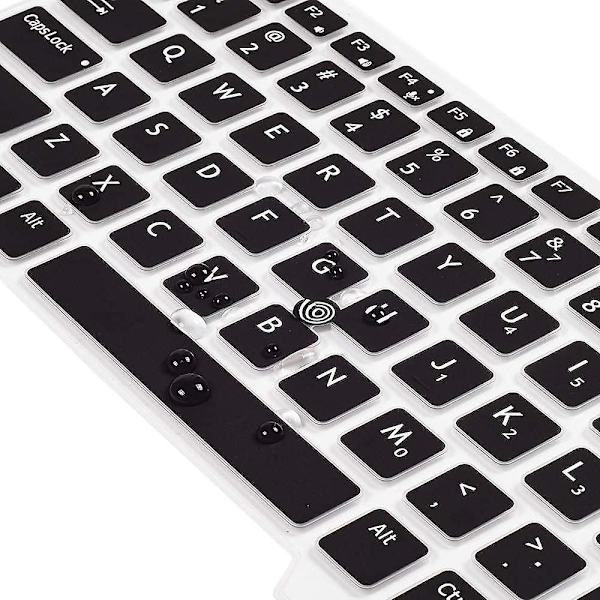 Tangentbordsskydd för Dell Latitude E7450 E7470 E5470 E7480 5480 5490 5491 7490, Dell Latitude 3340 E3340 Laptop Tangentbordsskydd Ultra Tunn Mjuk Keybo