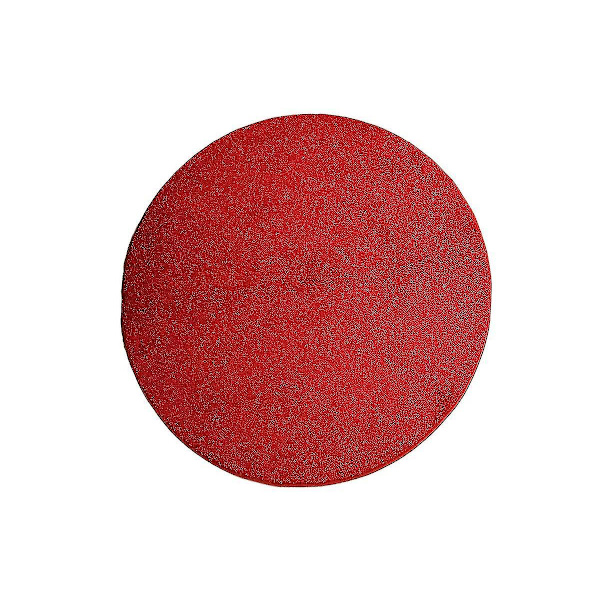 Tatami-matto, pyöreä matto, liukumaton sängynmatto (1 kpl 80 * 80cm punainen)