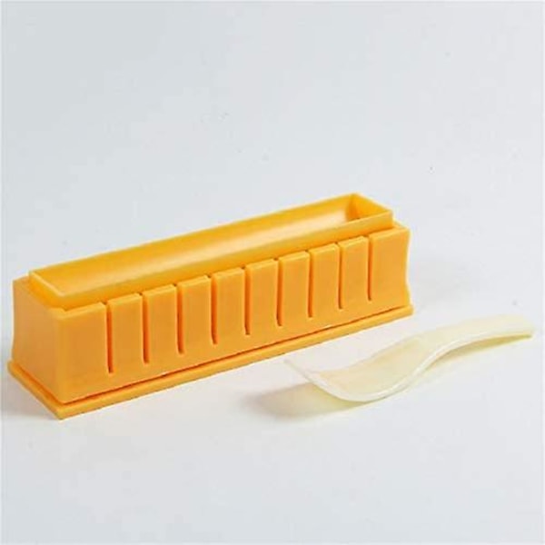 Sushi Maker, Sushi DIY Moldsett - Enkelt Sushi-Set, Premium Edition (rund form)
