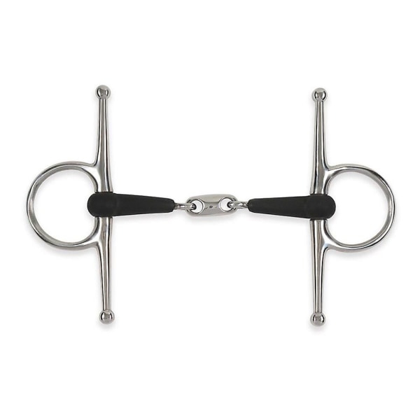 Equirubber Equikind+ Peanut Link Heste Full Cheek Snaffle Bit