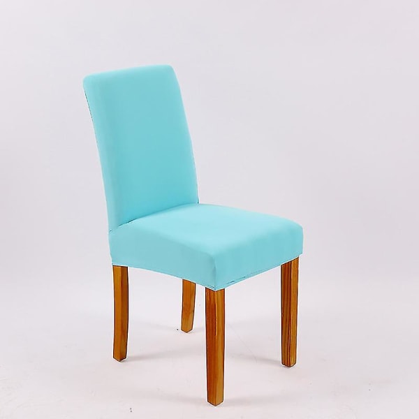 Ruokailutuolin päälliset Moderni elastinen joustava tuolinsuoja Irrotettava pestävä keittiön tuolin cover