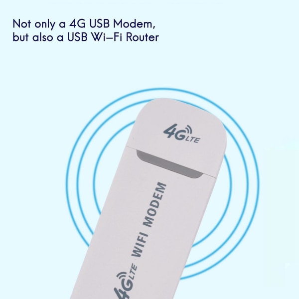 Trådlöst nätverkskort 150mbps 4g Lte USB Modem Standard Portabelt USB gränssnitt Wi-Fi Router Nätverk