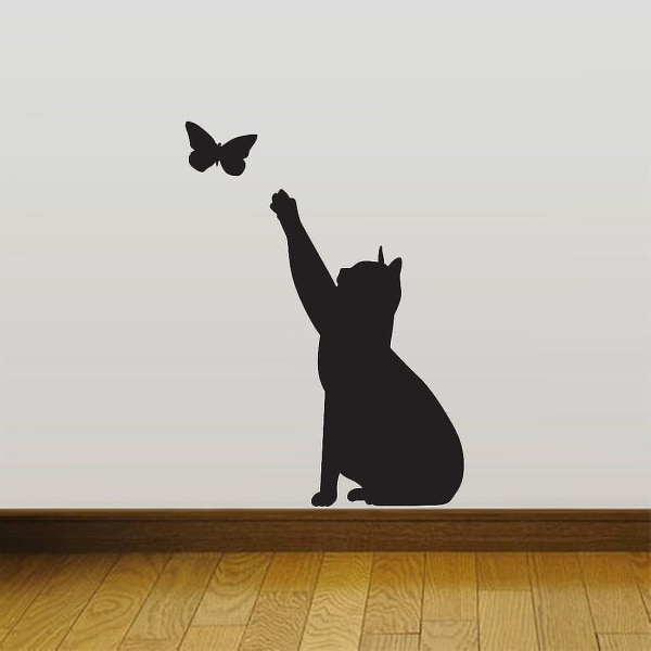 Cat Cat Home Wall Sticker Decor Decals Mural Kitchen Pet