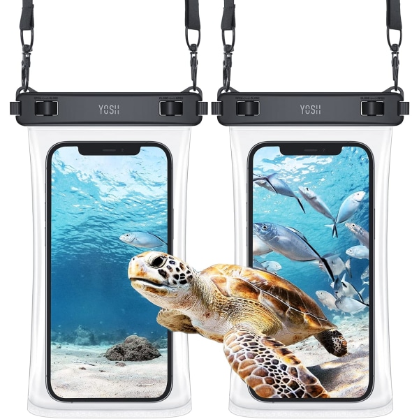 2022 TPU vattentätt phone case, undervattens korsad telefonväska med bredare halsband, torrväska för simning för iPhone 15 14 Plus 13 12 11 Pro Max, SAM