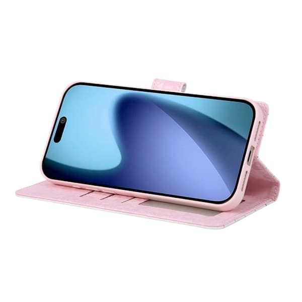 iPhone 17 Pro Max Fodral RFID Läder Gul Tusensköna