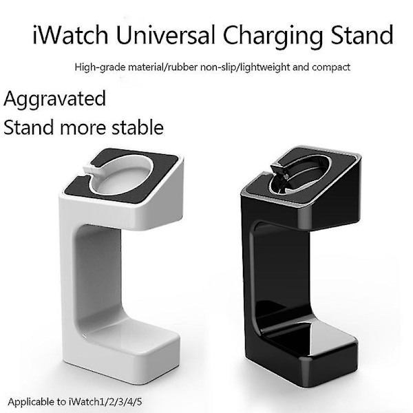 Laddningsställ av hög kvalitet, bekväm laddningshållare för smartwatch-tillbehör, bärbar, bekväm laddningsdocka