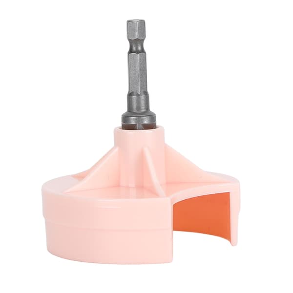 Strikkemaskinadapter Hurtigsting Utskiftbar Heklemaskinadapter med sekskantbit DIY Nålehekkelbor Strømtilbehør Rosa