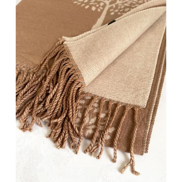 Cashmere Tree Life Blanket Scarf - Vendbar Sjal til Kvinder Pashmina Shawl, Vinter Sjal Kvinder, Stor Wrap, Varmt Sjal, Træ af Livets Print Dame Sjal