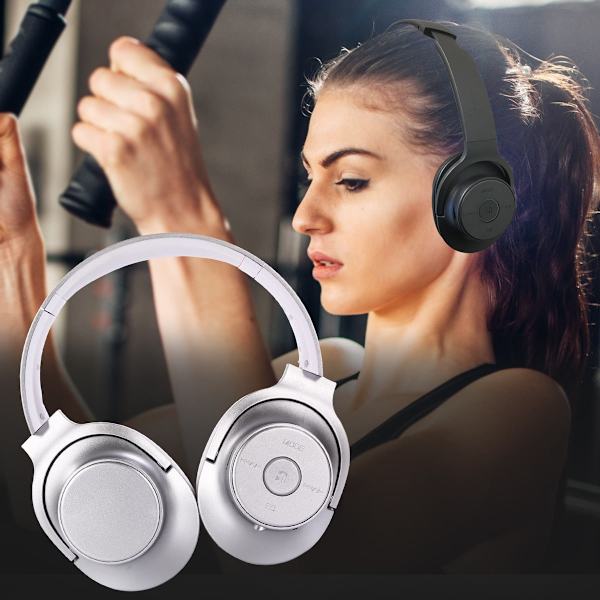 ST8 Bluetooth headset med flere farvemuligheder Silver