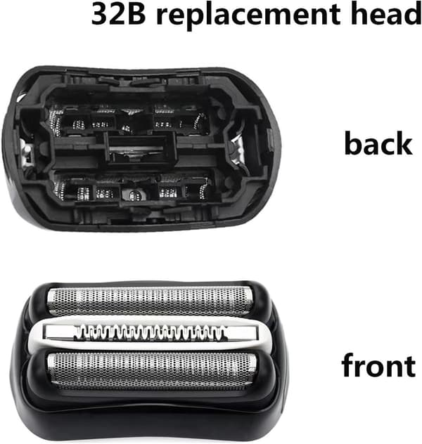 32B Erstatningsbarberhoder, for Braun Series 3