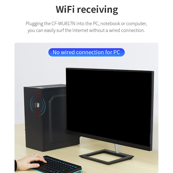 Cf-wu817n Gratis Driver Usb Wifi Adapter For Pc 150mbps Wifi Dongle 802.11b/g/n