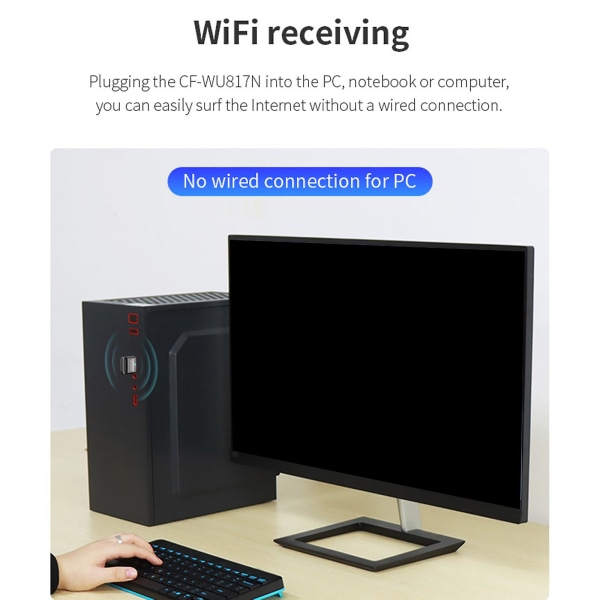 Cf-wu817n gratis driver usb wifi adapter til pc 150mbps wifi dongle 802.11b/g/n