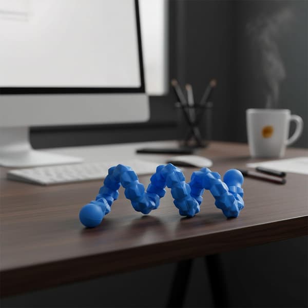6-delt tekstureret elastisk sensorisk stressaflastningslegetøj med farvede silikone sensoriske nudler til at lindre stress